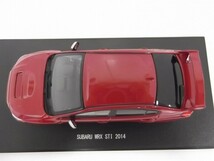 EBBRO/エブロ 1/43 SUBARU/スバル WRX STI 2014 RED/赤 45313/60サイズ_画像5