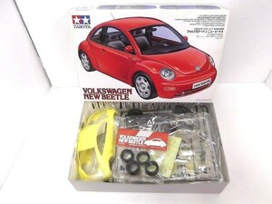 【内袋未開封/未組立】TAMIYA 1/24 VOLKSWAGEN NEW BEETLE/フォルクスワーゲン ニュービートル スポーツカーシリーズ NO.200/60