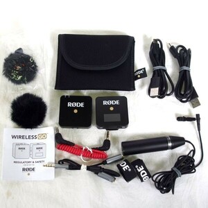 [ operation verification settled ]RODE load Wireless GO wireless microphone system /60 size 