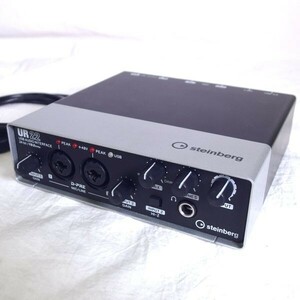 【動作確認品/美品】STEINBERG/スタインバーグ UR22 USB Audio Interface/USBオーディオ インターフェイス /60サイズ