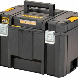 デウォルト(DEWALT) TSTAK ラージボックス Lサイズ 工具箱 収納ケース ツールボックス 大容量 積み重ね収納の画像1