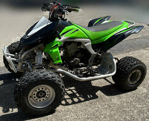 カワサキ 2008年式 KFX450R KSF450B おまけホイール4本&エアフィルター他付き　ATV 四輪バギー 450cc オフロード 川崎