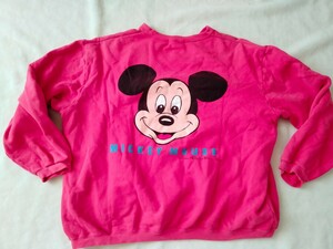  90s vintage Disney スウェット ミッキー sweatshirt ヴィンテージ ディズニー /検索用 usa リバースウィーブ Minnie Mickey usa