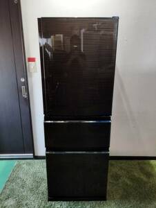 @MITSUBISHI/ MMC / non freon freezing refrigerator /3 door /330L/g Rossi - Brown / consumer electronics / kitchen /2021 year made /MR-CX33F-BR/0516f3