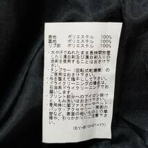 【デサント製/美品】◎ Munsingwear マンシングウェア/ 半袖 プリントロゴ Vネック ウィンドジャケット 裏地あり　SIZE： L　バープル_画像10