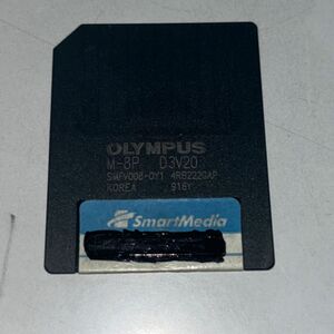 送料無料 OLYMPUS スマートメディア 3.3V 8MB 1枚 KOREA M-8P D3V20 フォーマット済み ジャンク