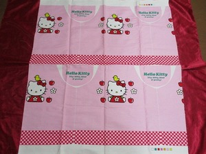 【　送料無料　】　サンリオ　SANRIO ハローキティ　生地　布　綿100％ 　1998年