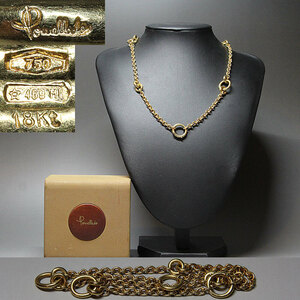 * Pomellato Pomellato necklace gold chain 43.5g / 750 stamp K18 18 gold 