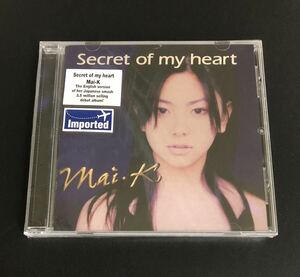新品未開封 倉木麻衣 全米1作目オリジナルCDアルバム「 Secret of my heart 」