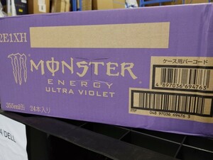 0605y1611 Asahi drink Monstar Ultra violet 355ml×24ps.@[ energy drink ] [0 calorie ]* including in a package un- possible *