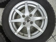 ●●2405-BM4LL LAPORTA 4.5J 14in +45 PCD100 VRX2+アイスナビ7 165/65R14 4本 バリ山 美品！ デリカD:2 ソリオ アトレーワゴン ハスラー_画像5