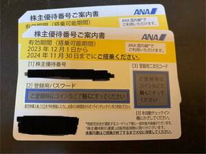 ANA 全日空 株主優待　2枚