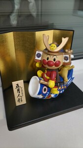 Art hand Auction Beautiful item, popular Anpanman, May doll, Boys' Festival, Anpanman, helmet, carp streamer, collaboration, anime, toy, child, baby, celebration, doll, Character Doll, Character Doll, Anpanman