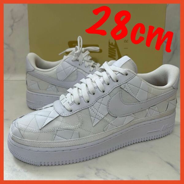 ★送料無料★【新品 レアモデル】28cm Nike Air Force Low TripleWhiteビリー・アイリッシュ ナイキ エアフォース 1 ロー トリプルホワイト