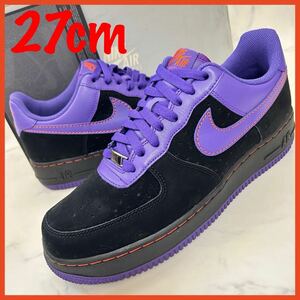 ★送料無料★【新品】Nike Air Force 1 Low ナイキ エアフォース ワン ロー チャールズ バークレー サンズ アウェイ ブラック パープル 黒