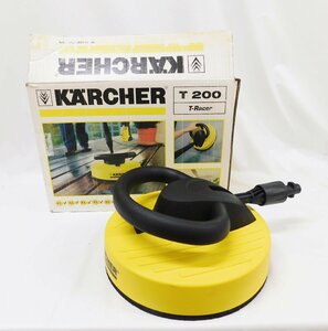KARCHER/ケルヒャー　高圧洗浄機用アクセサリー　コンパクトテラスクリーナー　T-RACER　T200　中古品