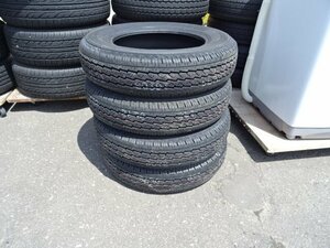 新品4本セット　ブリヂストン　Ｖ600　155/80Ｒ14　ＬＴ　24年製