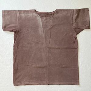 【超美品】BOW WOW バウワウ エイジング Tシャツ Lサイズ RUSSET