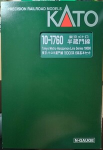 【10両フル編成・即決】KATO カトー 10-1760 10-1761 東京メトロ 半蔵門線 18000系 基本&増結セット