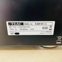 動作品　TEAC　　W-890R　MKⅡ　Wカセットレコーダー　　i15808　120サイズ発送　_画像8