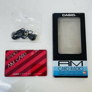  текущее состояние товар 80 годы Vintage сделано в Японии CASIO RD-20 AM CARD RADIO AM RECEIVER i13798 compact отправка 