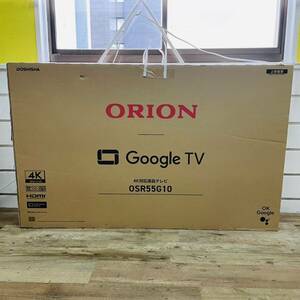 新品　未開封　ORION OSR55G10 4K対応 スマートテレビ チューナーレス SmartTV 55インチ NETFLIX Amazon Prime　i17653　 240サイズ発送