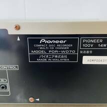 Pioneer　PDR-WD70　CDプレーヤー　　i15818　　　140サイズ発送　　_画像10