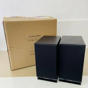 美品　Sonus Faber Lumina I スピーカー ペア 音響機材　 ルミナ ソナスファーベル　　　i18239　　120サイズ発送　動作品　　