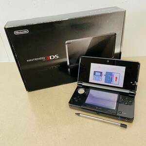 Nintendo　ニンテンドー 　3DS 　本体　 CTR-001 　ブラック　 i16550　60サイズ発送　