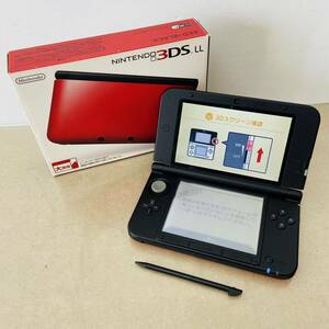 Nintendo　ニンテンドー　 3DS LL　 本体　 SPR-001 i16548 動作確認、初期化済み　