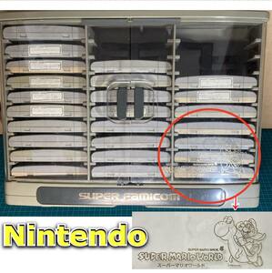  free shipping nintendo original Super Famicom game rack SUPER MARIO WORLD.BROS. game soft 25ps.@Nintendo