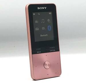 ◆◇外観美品　バッテリー良好！　SONY WALKMAN NW-S313 4GB Bluetooth対応　ピンク系◇◆