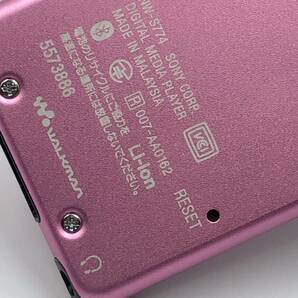 ◆◇外観美品 バッテリー良好！ SONY WALKMAN NW-S774 8GB ピンク系 Bluetooth対応◇◆の画像9