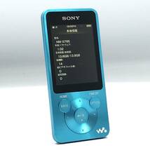 ◆◇バッテリー良好！　SONY WALKMAN NW-S785 16GB Bluetooth対応　ブルー◇◆_画像2