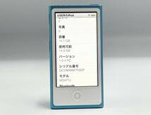 ◆◇外観概ね美品　バッテリー良好！　Apple iPod nano 16GB MD477J A1446 第7世代　ブルー系◇◆_画像2