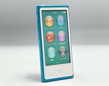 ◆◇外観概ね美品　バッテリー良好！　Apple iPod nano 16GB MD477J A1446 第7世代　ブルー系◇◆_画像1