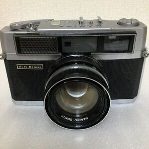 【58】★現状品★カメラ マミヤ MAMIYA Auto Deluxe フィルムカメラ レンズ MAMIYA-SEKOR 1:1.7 48mm