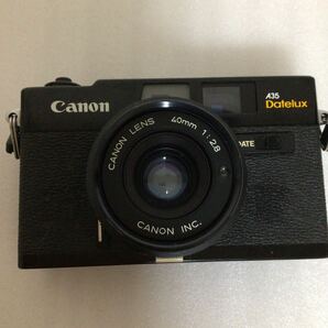 【59】★現状品★カメラ キャノン Canon A35 Datelux コンパクトフィルムカメラ レンズ CANON LENS 40mm 1:2.8の画像4