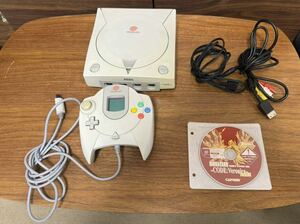 【動作品】SEGA Dreamcast(BIOHAZARDソフト付)ドリームキャスト セガ DC 