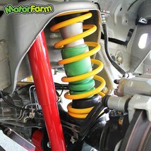 Motor Farm (モーターファーム) ジムニー JB系 ロングバンプストッパー １台分（Fソフト/Rハード)_画像4