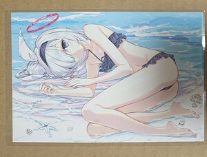 C102 ブルーアーカイブ イラストカード プラナ 水着 限定 特典 コミケ コミックマーケット Blue Archive