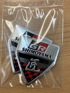 未使用 GR SHIMOYAMA エンブレムステッカー ２枚セット