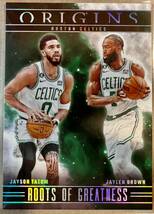 Jayson Tatum・Jaylen Brown NBA ORIGIN ROOTS OF GREATNESS _画像1