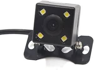 Myoffice 汎用バックカメラ CCDセンサー搭載 4 LED付け IP67防水 広角視野 角度調整可 夜でも見える 暗視機能