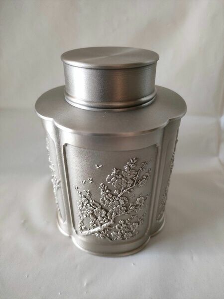 ★美品★ロイヤルセランゴール 茶筒 ピューター 　錫製 　ROYAL SELANGOR PEWTER