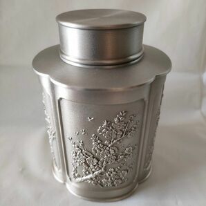 ★美品★ロイヤルセランゴール 茶筒 ピューター 　錫製 　ROYAL SELANGOR PEWTER