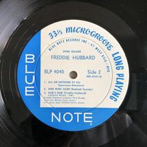 USオリジナル FREDDIE HUBBARD OPEN SESAME BLUE NOTE BLP4040 63rd DG RVG 耳 MONO_画像8