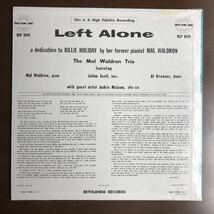 US MAL MALDRON LEFT ALONE BETHLEHEM BCP6045 赤ラベル STEREO 初期盤_画像3