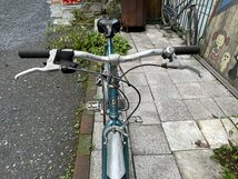 【1172】【未整備・ステム固着有、乗れました】『折り畳み自転車』 ブリヂストン トランジット スポーツ TRANSIT SPORT 引取可/発送不可_画像8