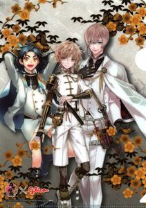 刀剣乱舞-ONLINE-×グリコ　貞宗派　A5クリアファイル　中古　『擦り傷あり』